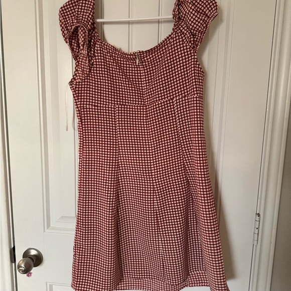 Levi's Red and White Checkered Blouse - Picture 3 of 3
